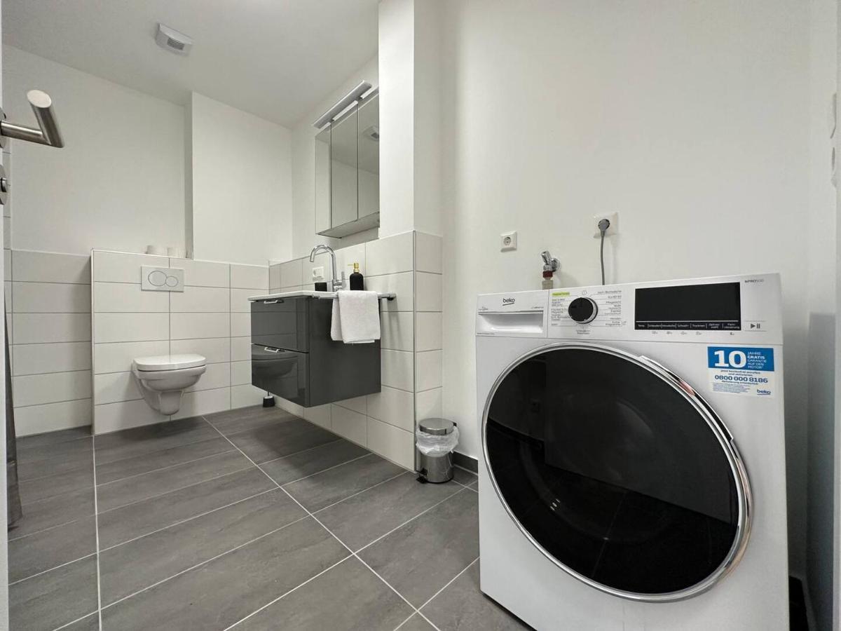 Suite4Me - Balkon I Kueche I Waschmaschine I Mainz-Kostheim Wiesbaden Buitenkant foto