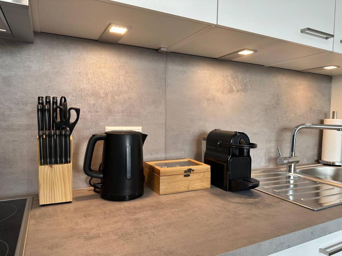 Suite4Me - Balkon I Kueche I Waschmaschine I Mainz-Kostheim Wiesbaden Buitenkant foto